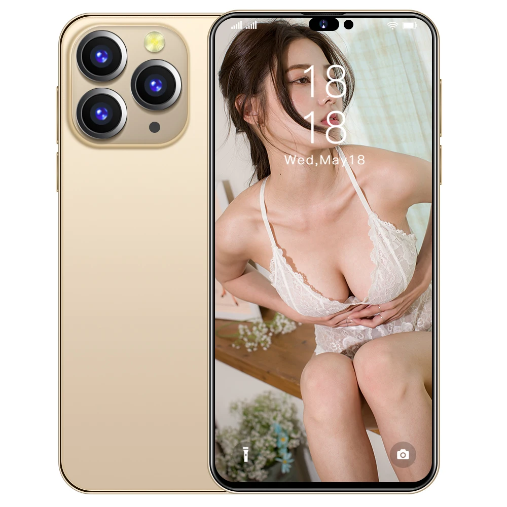 

i14proMax Gaming Dual SIM Card Beauty Camera Face Recognition 3Gand4G smartphone