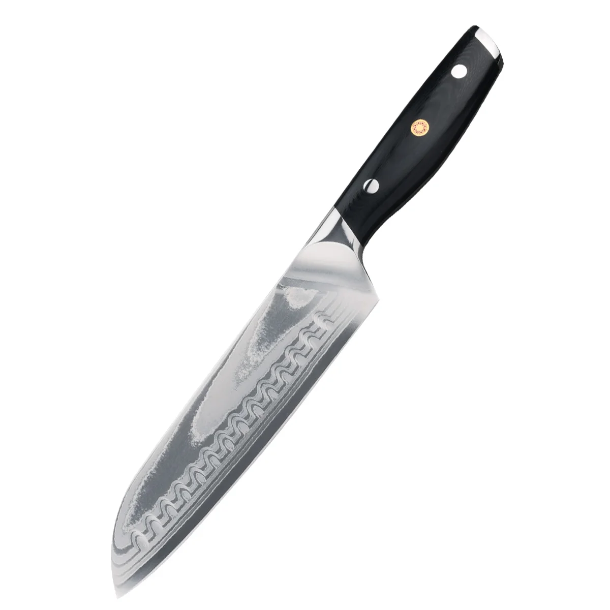 

Santoku Knives Professional VG-10 Damascus Japanese Santoku Chef Knife With Micarta Handle