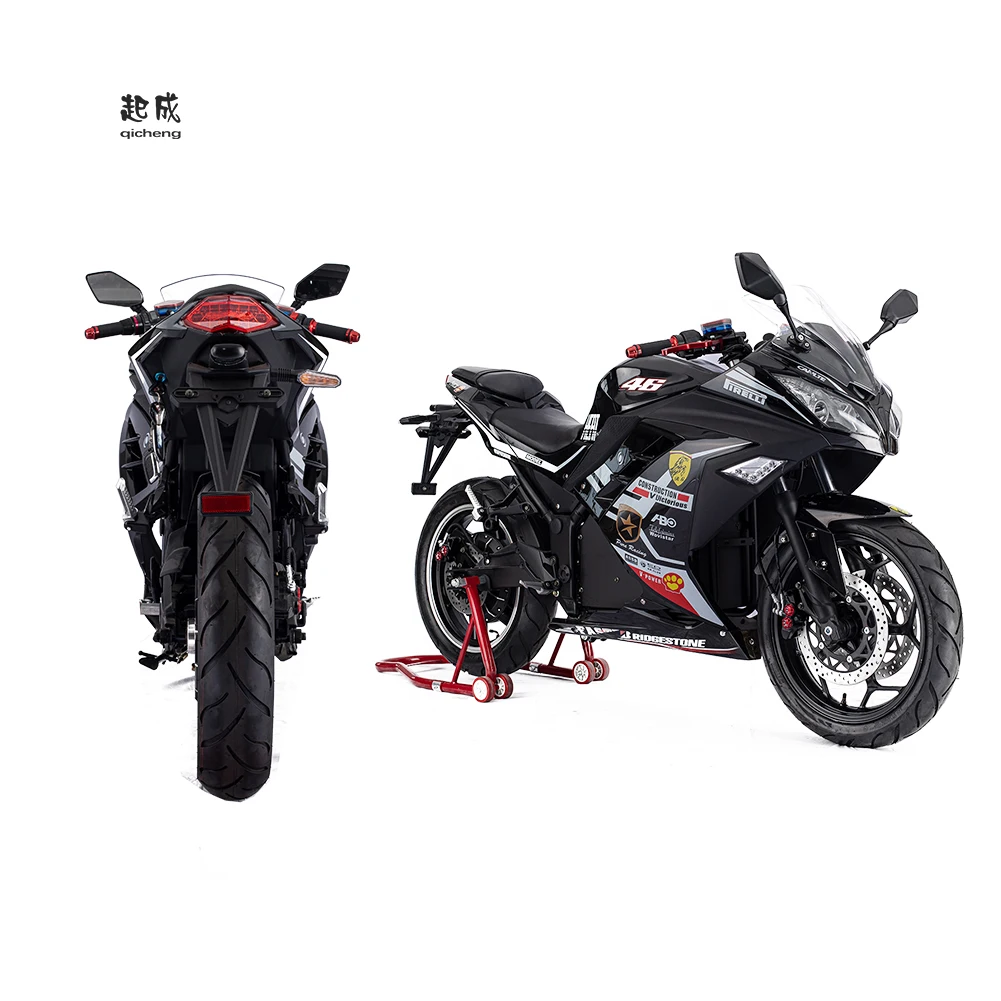 

Wuxi New Model Electric Motorcycle Singapore, High Speed Long Range 8000W Electric Motorcycle Scooter