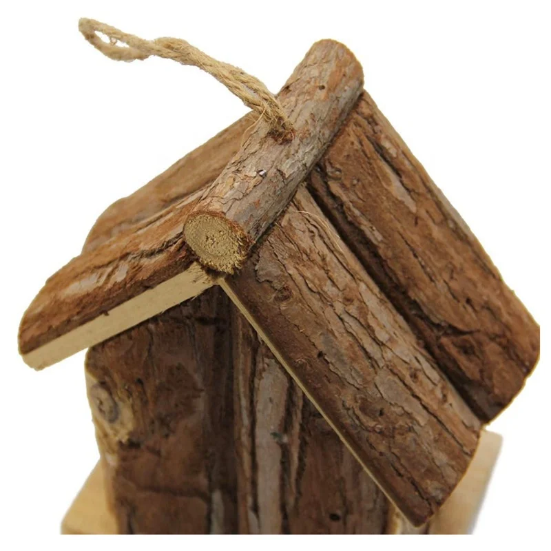 Factory Custom Outside Hanging Bird House Outdoor garden home wood bird