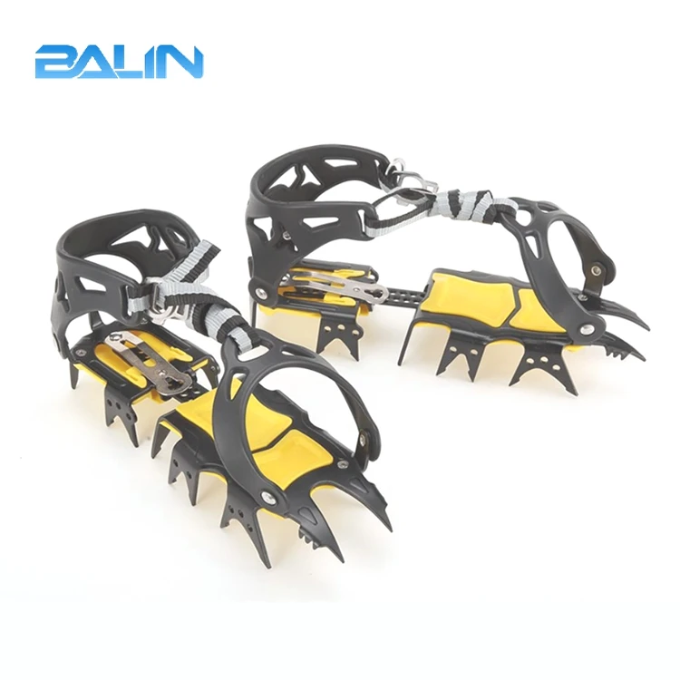 

10 teeth short teeth mountaineering crampons ice axe ice grippers crampons for