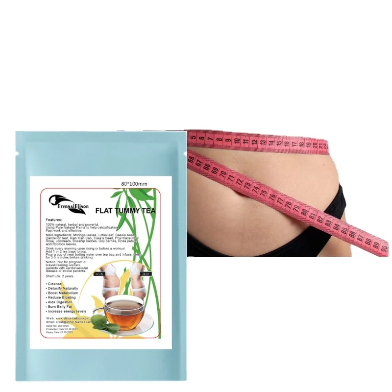 

slim tea flat tummy Private Label Organic Nature Herbal 28 Days Detox Flat Weight loss slim tea