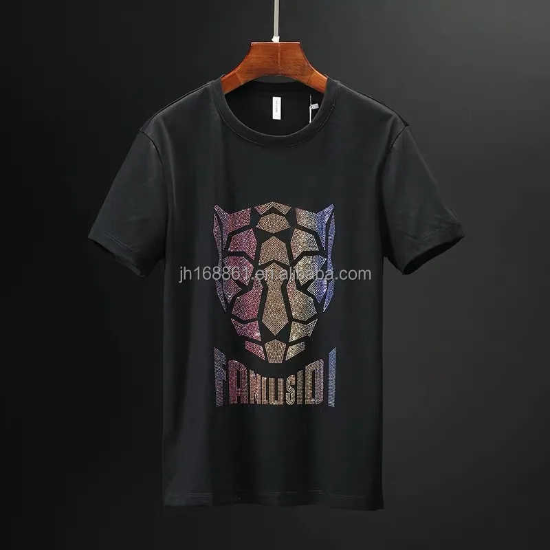 

Factory wholesale high quality funny souvenir men's T-SHIRTS 100% cotton print men's short sleeves, Customized color