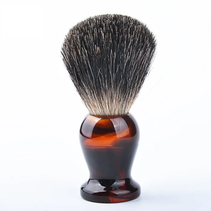 

Wholesale Black Badger Hair Knot Shaving Brush Bulk