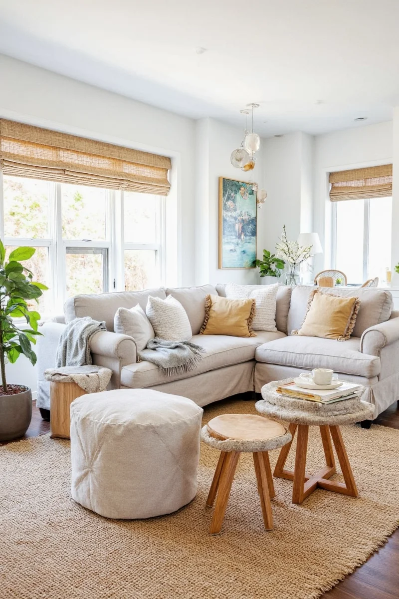 Low-maintenance indoor plants in modern pots