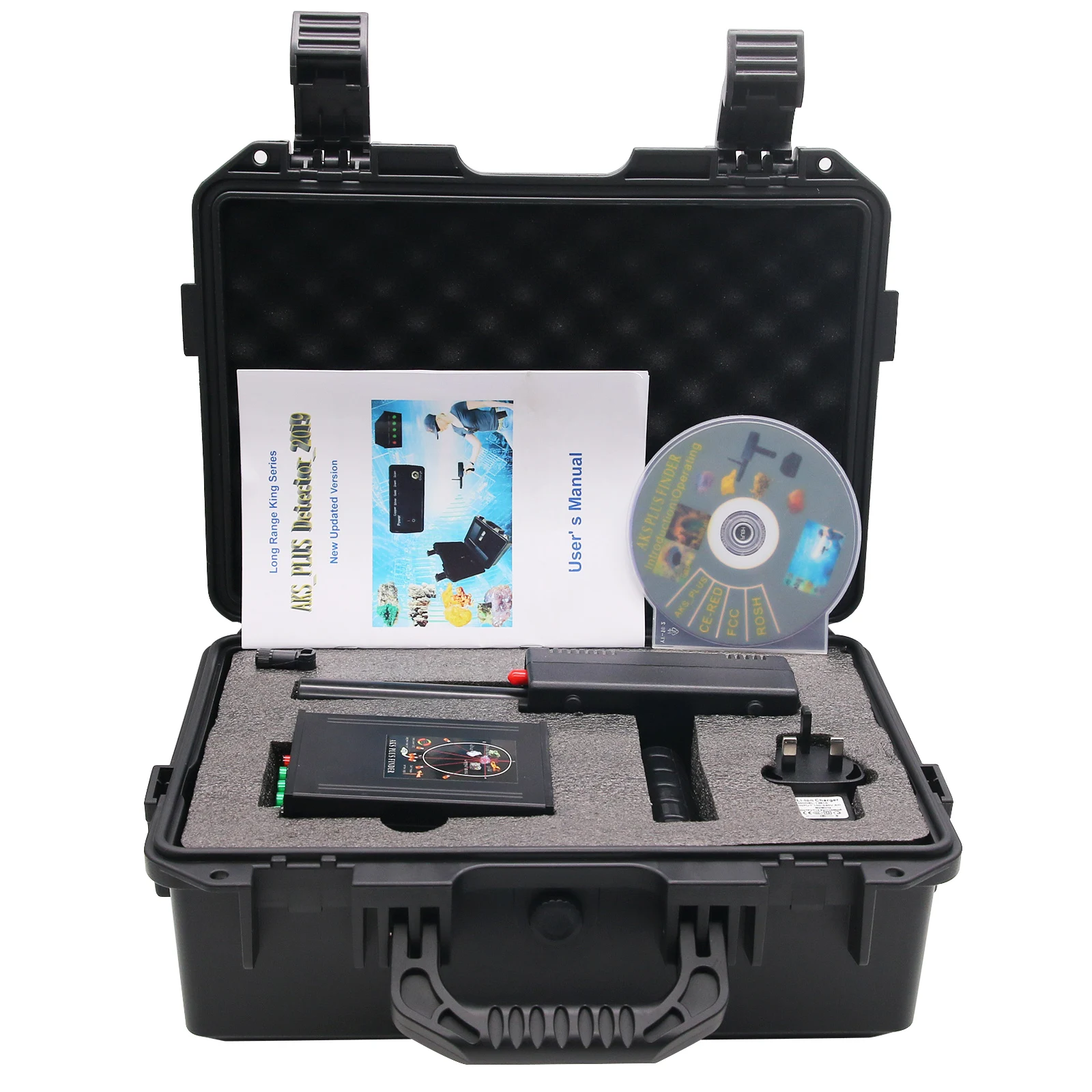 Gold Metal Detector AKS PLUS Higher Performance Scanning Finder For Gold Silver Copper Diamond