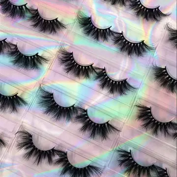 

3D Mink Eyelashes Top Quality False Eyelashes Cruelty Free Full Strip Lashes Hand Made Fur,100% Cruelty Free Real Mink Fur