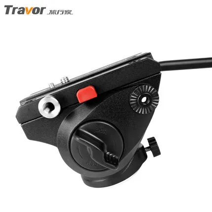 

Travor Professional Hydraulic damping cradle head PTZ tripod ball head Professional Panoramic for Camera DSLR