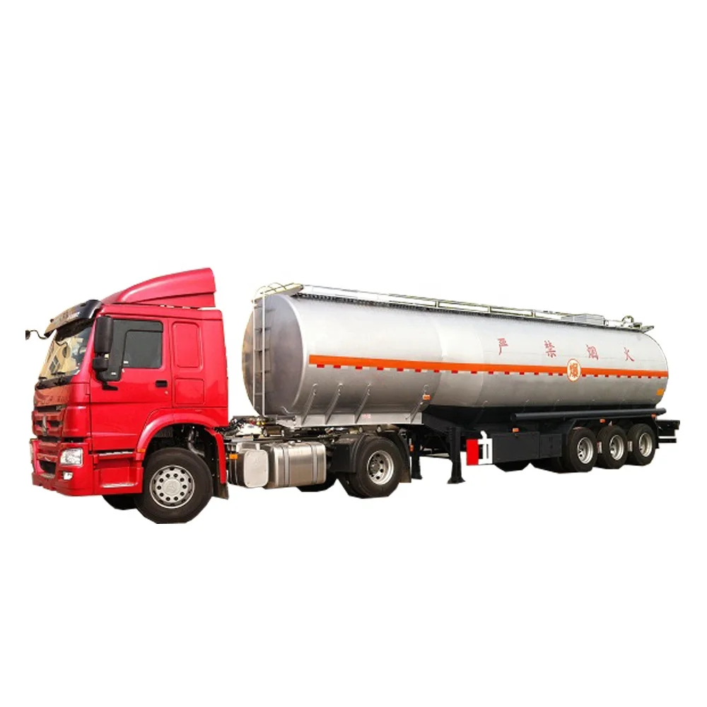 

42000 Liters Fuel Tanker Trailer Hot Sale 3 Axles Diesel Tank Semi Trailer, Customers optional