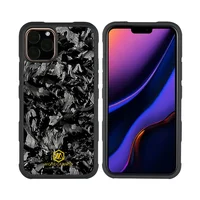 

Newest Crbon Fiber Shell for iPhone 11 pro max Model 6.5' High Quality Real Forged Carbon Fiber Phone Case