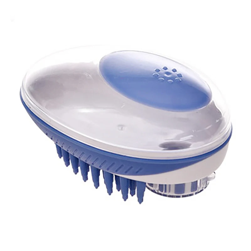 

Pet cleaning & grooming products dog bath brush dog TPR pet massage brush, Picture