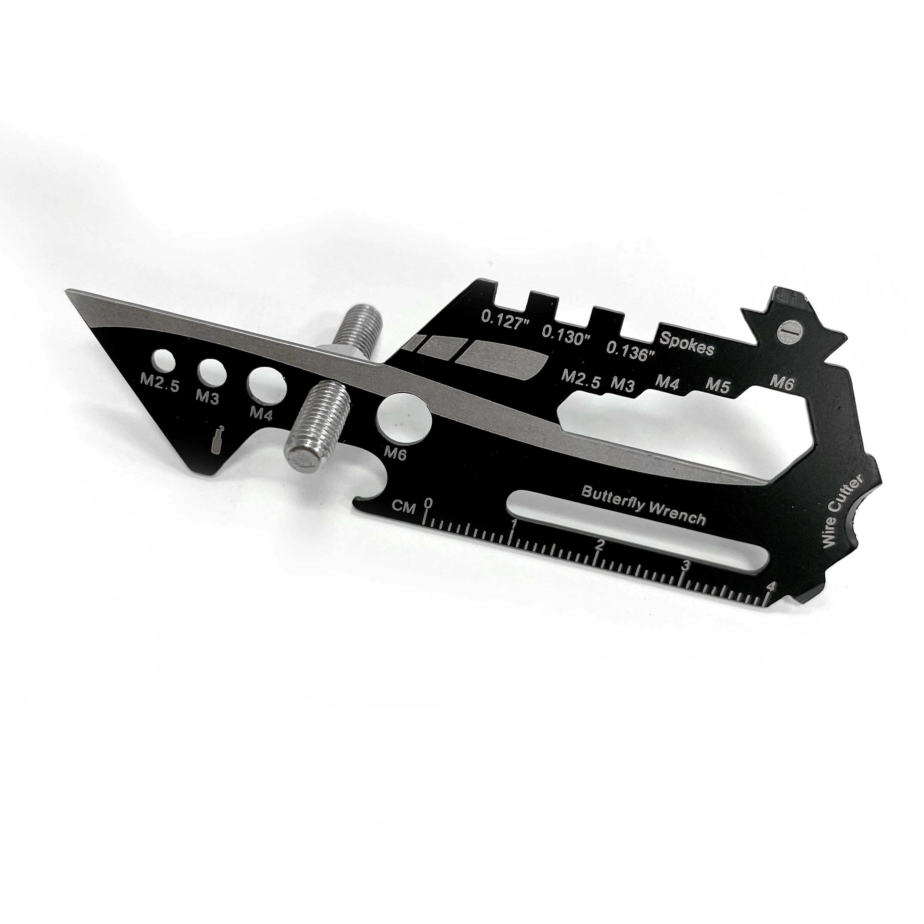 

Promotional Christmas Gift Set Yacht Shape Multi Function Tool Card Key Chain