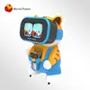 Develop kid's intelligence vr games machine interactive kids robot with vr glasses