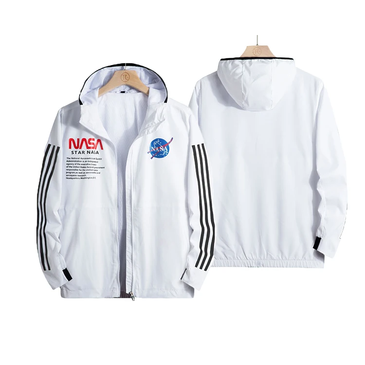 

pilot bomber vuelo color solido de lujo blanca deportiva para hombre chamarras, Black, white