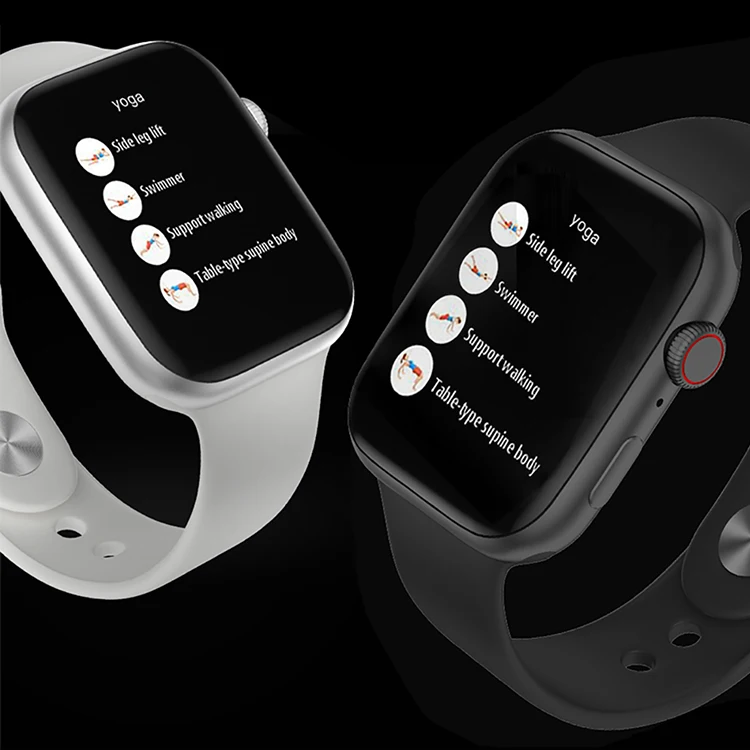 

Wireless Charging Mode Knob Encoder Control Double Strap Relogios Smartwatch