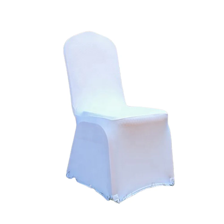 

Cheap white folding chair cover christmas dining wedding events banquet decoration spandex chair covers