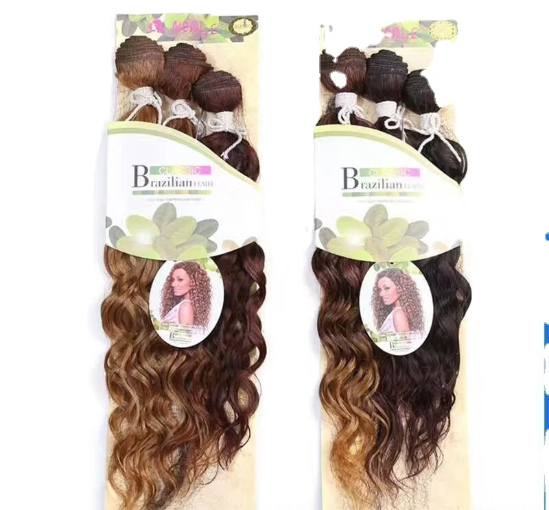 

Classic brazilian Hair synthetic weave classic tonya curly 130gr synthetic curly hair weave