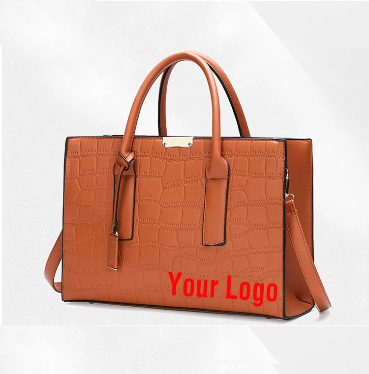 

Factory Wholesale Custom Bags Women Handbags Ladies Pu Women Handbag, Red, black , offee, brown