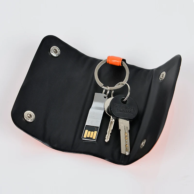 

Leather Key Cover Case Key Holder Bag Wholesale Custom Logo PVC Storage Key  5000pcs Fashion CN;ZHE DAIJUN LG-501 Letter, Various
