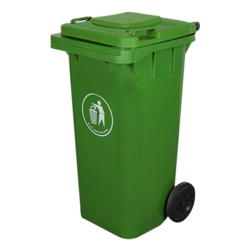 

Outdoor 120L/240L Plastic wheeled waste bin garbage bin trash can, As picture