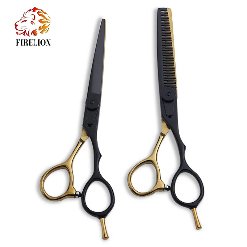 

5.5/6.0 inch professional hairdressing scissors,hair cutting/thinning scissors,barber scissors set for Barber Salon