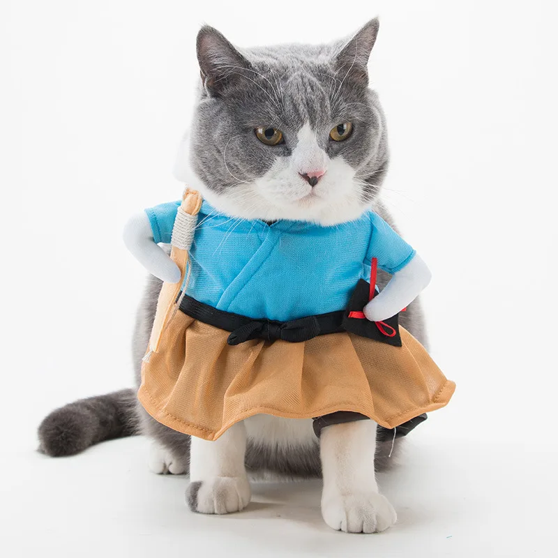 

Supplies Wholesale Lovely Pet Nurse Pirate Cowboy Cosplay Costume, Safe Funny Mascot Cat And Small Dog Clothing, Multi colors