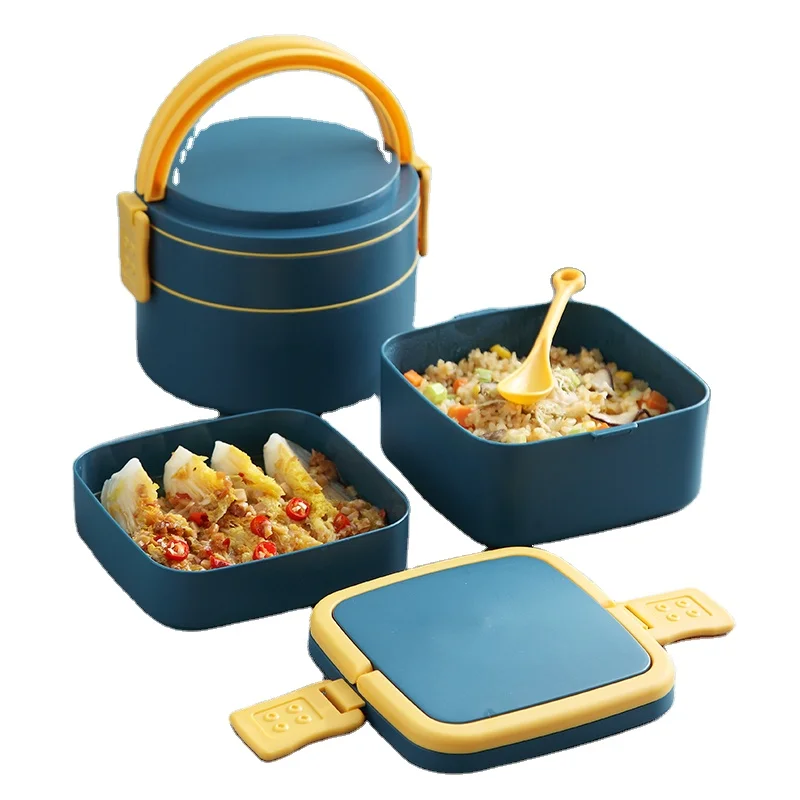 

Hottest Eco-friendly Biodegradable Double Layer Leak-proof Lunch Bento Box