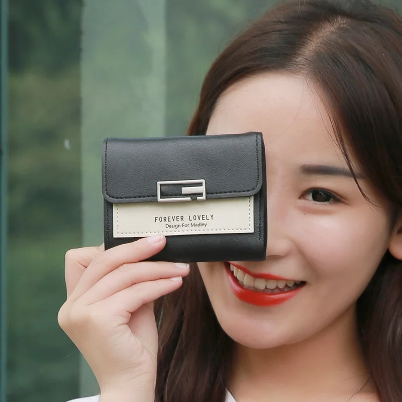 

OEM Latest Design Ladies Purse Large Capacity Money Clip Wallet Women Long Leather Wallet, 8 colors for choose