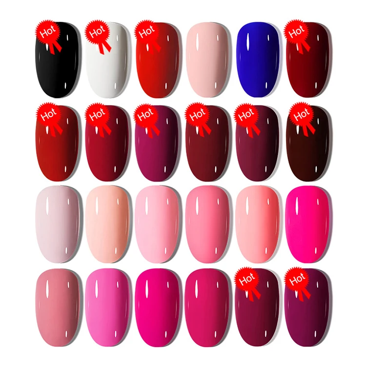 

Professional nail supplies art gel nail polish oem private label 7ml pure color uv/led lamp gel polish for nail salon