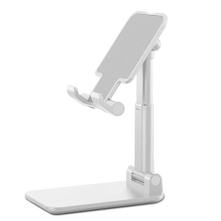 

Universal Anti-Slip Desktop Adjustable Phone Holder For iPad Desk Aluminium Alloy Tablet Stand, Black/white/pink