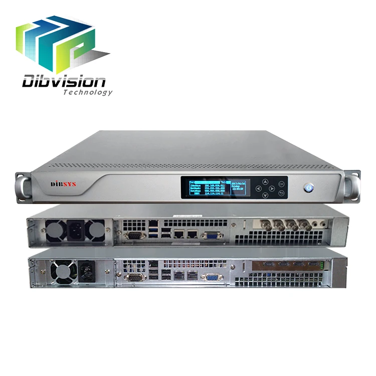 

High quality 8* HD-SDI input multiscreen H.264/h.265 live video streaming encoder hardware