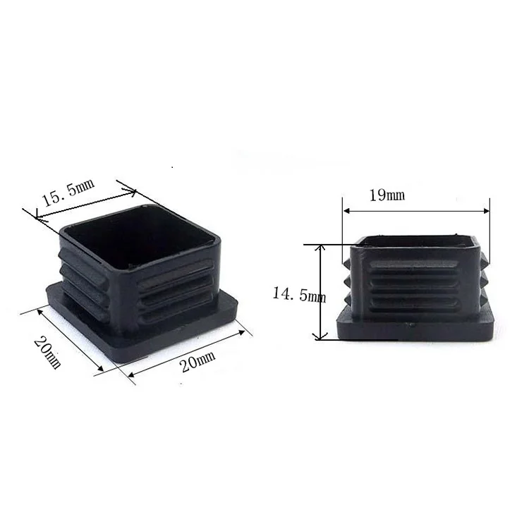 

Fence Post Accessories Plastic Cap PFC-20*20, Black or custom