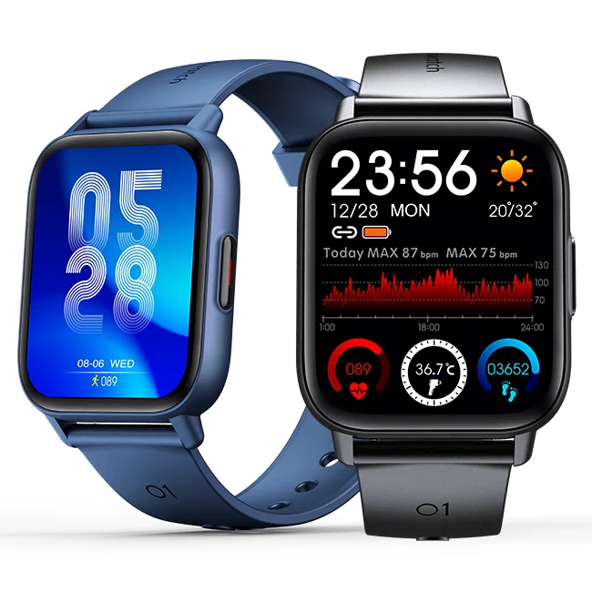 

Women Men Sports Digital Watch Fitness Tracker Body Temperature Smart Watch for Android Phones iOS QS16 pro