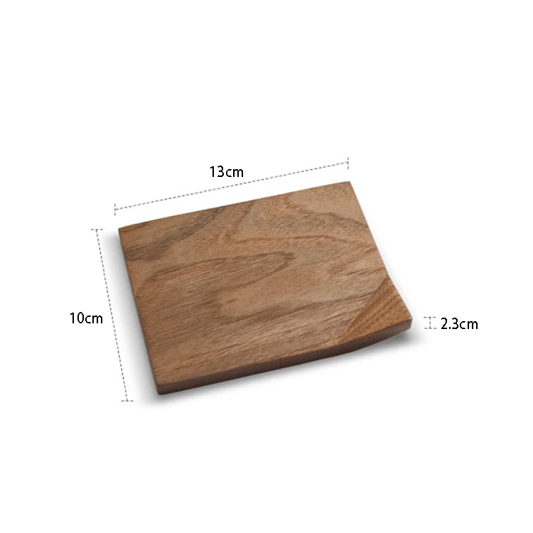 

Environmentally Green Accessories Customized Drink Placemat wooden Dining Table coffee Cup coaster