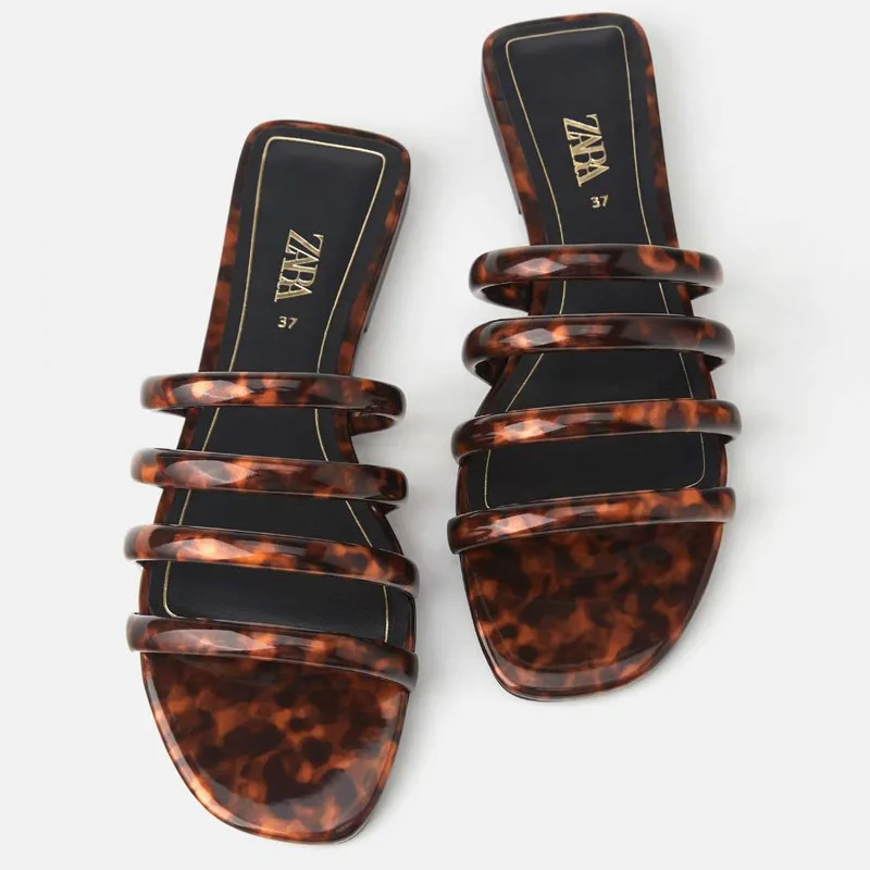 

Fashion solid color women's sandals flip flops casual home women's slippers women's sandals flat shoes Famous brand shoes