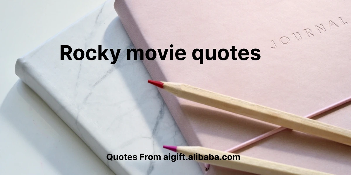 rocky movie quotes