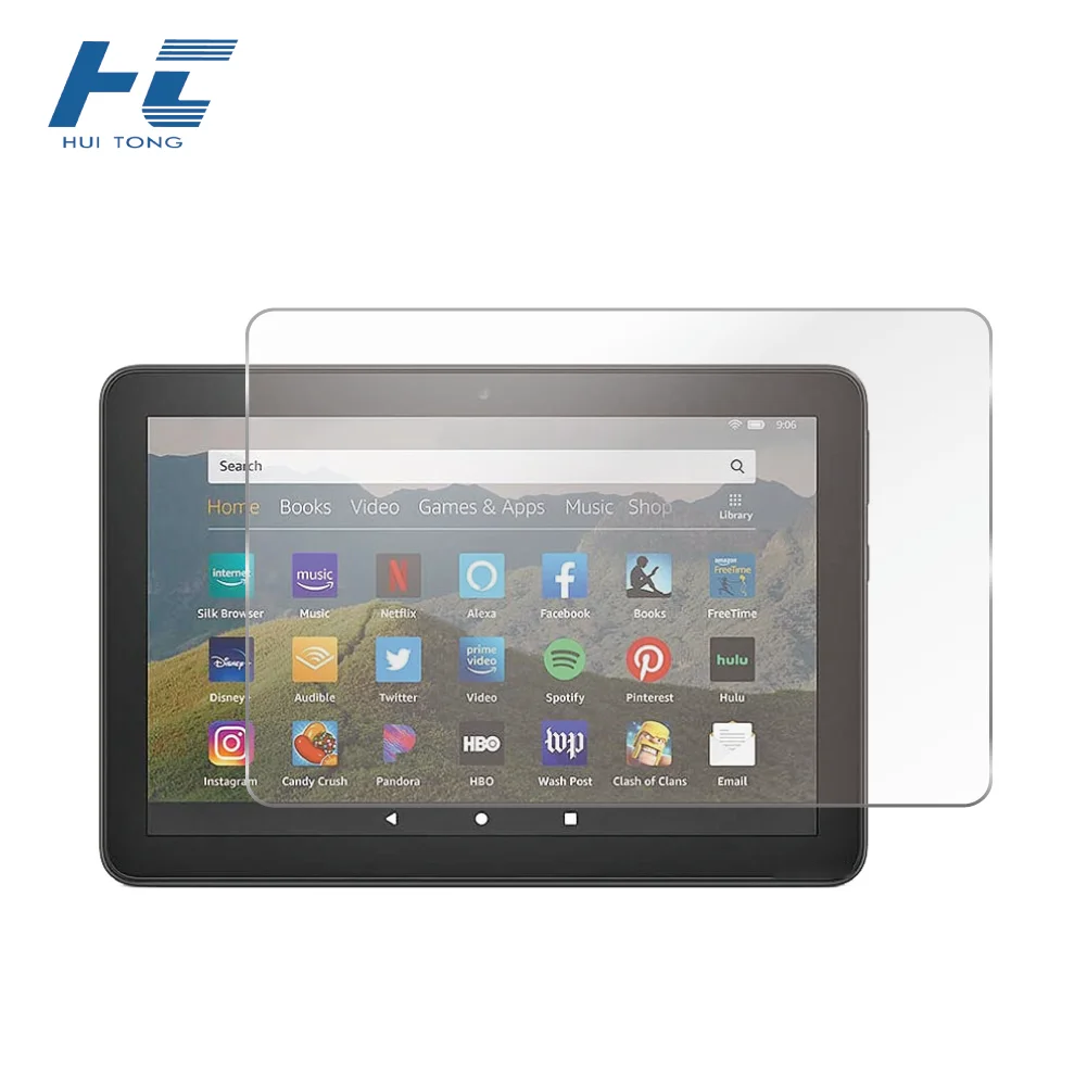 
Glass screen protector for Amazon new Kindle Fire HD 8 2020 / Fire 8 Plus screen protector 