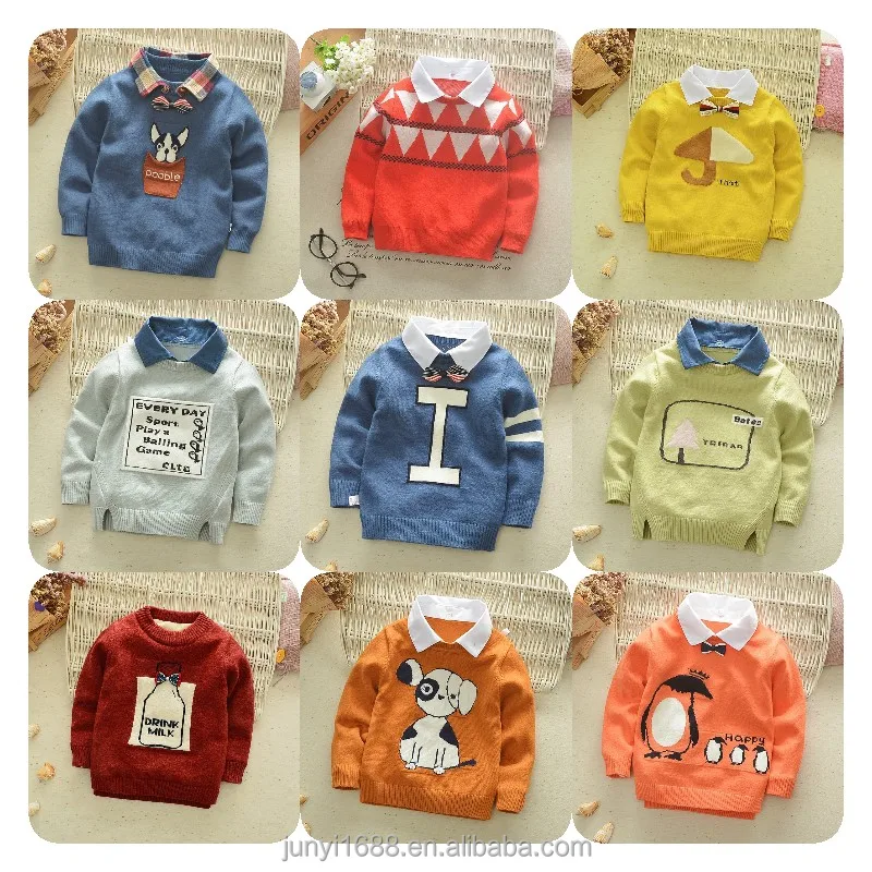 

2022 New arrival fashion children sweater, cute children clothes wholesale sweater