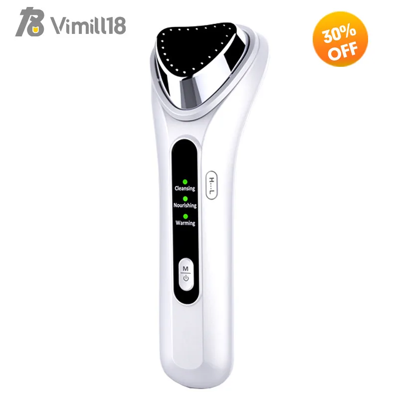

Beauty and personal care face massage tool ultrasonic facial treatment, Pearl white