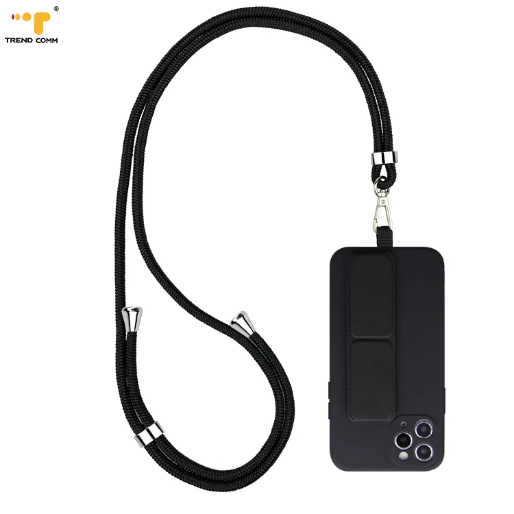 

For iPhone TPU Case Crossbody Phone Bags With A Magnetic Strap Holder 2020, Black, purple, yellow, red, dark green