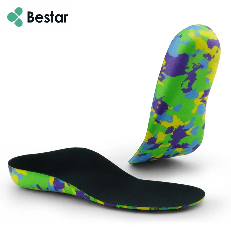 

Wholesale and Comfortable High Quality EVA Insoles Orthoped insoles for Children Kids foot correction insoles, As photo or customized