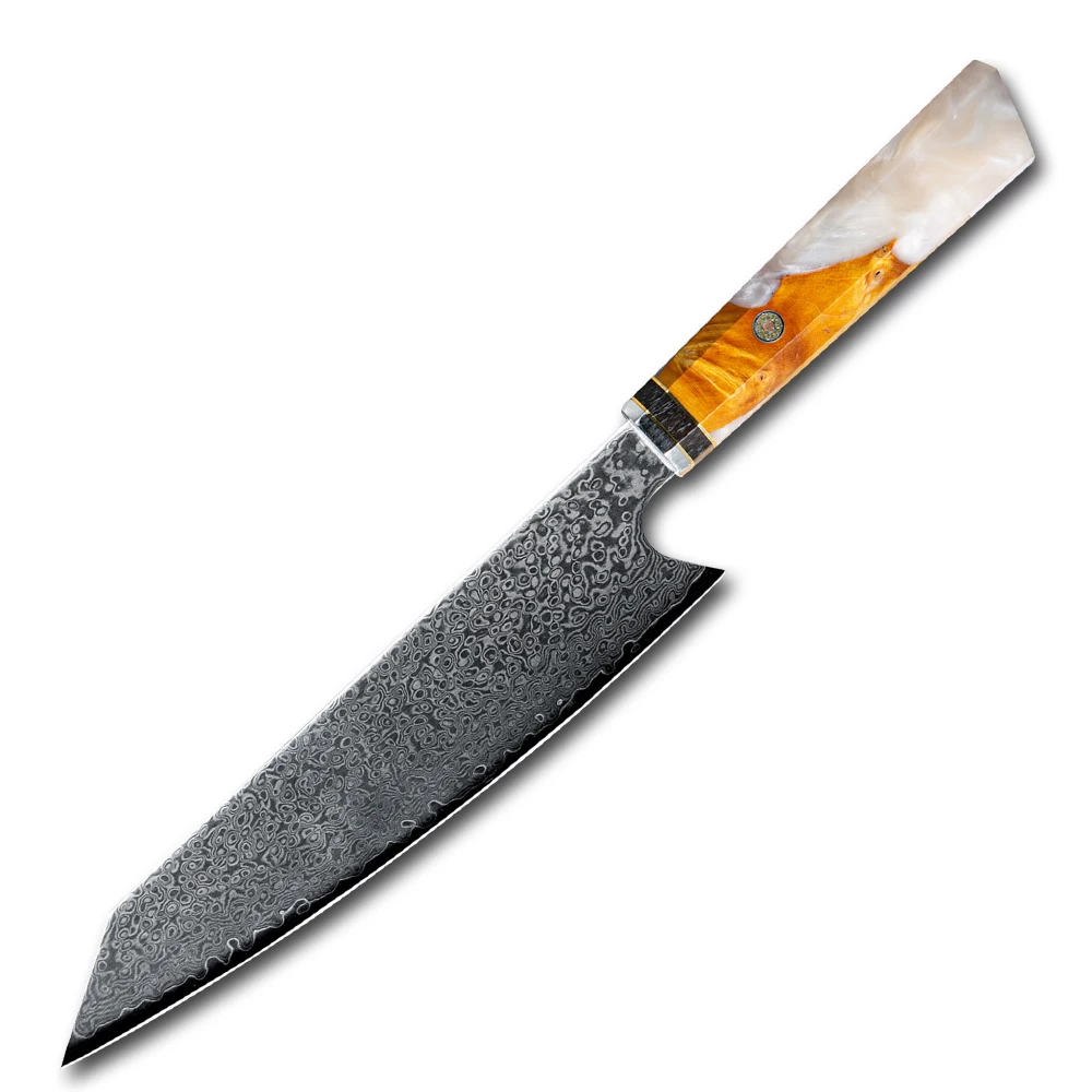 

LOW MOQ 8 Inch VG10 Damascus chef knife Damascus steel