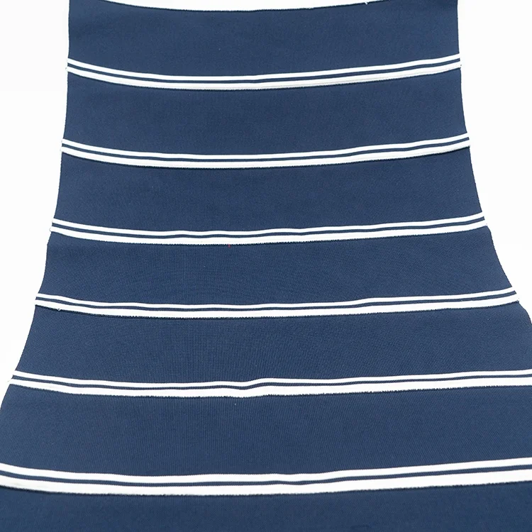 
2020 New Desgin Wholesale 95% Polyester 5% Spandex Knitting Rib For T-shirt Collar 