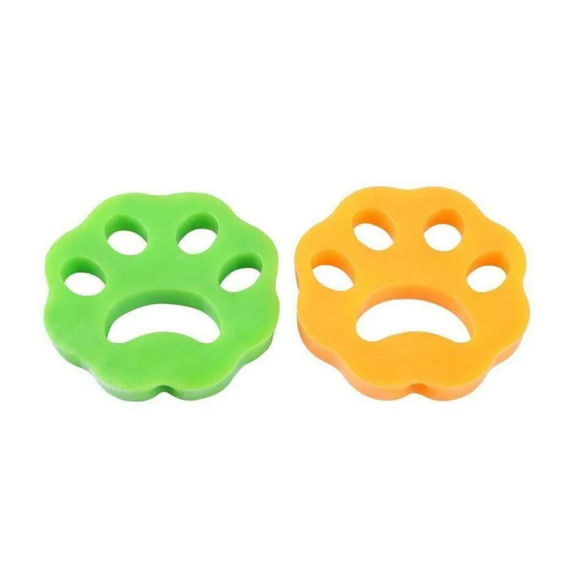 

amazon best selling 2 pcs Sticky pet fur remover Washing Machine fur Catcher Pet hair remover for laundry, Green/orange