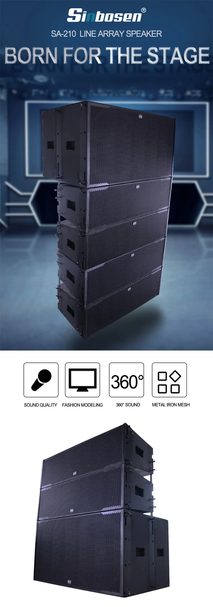 Buy Speaker Pasif Speaker Line Array 
