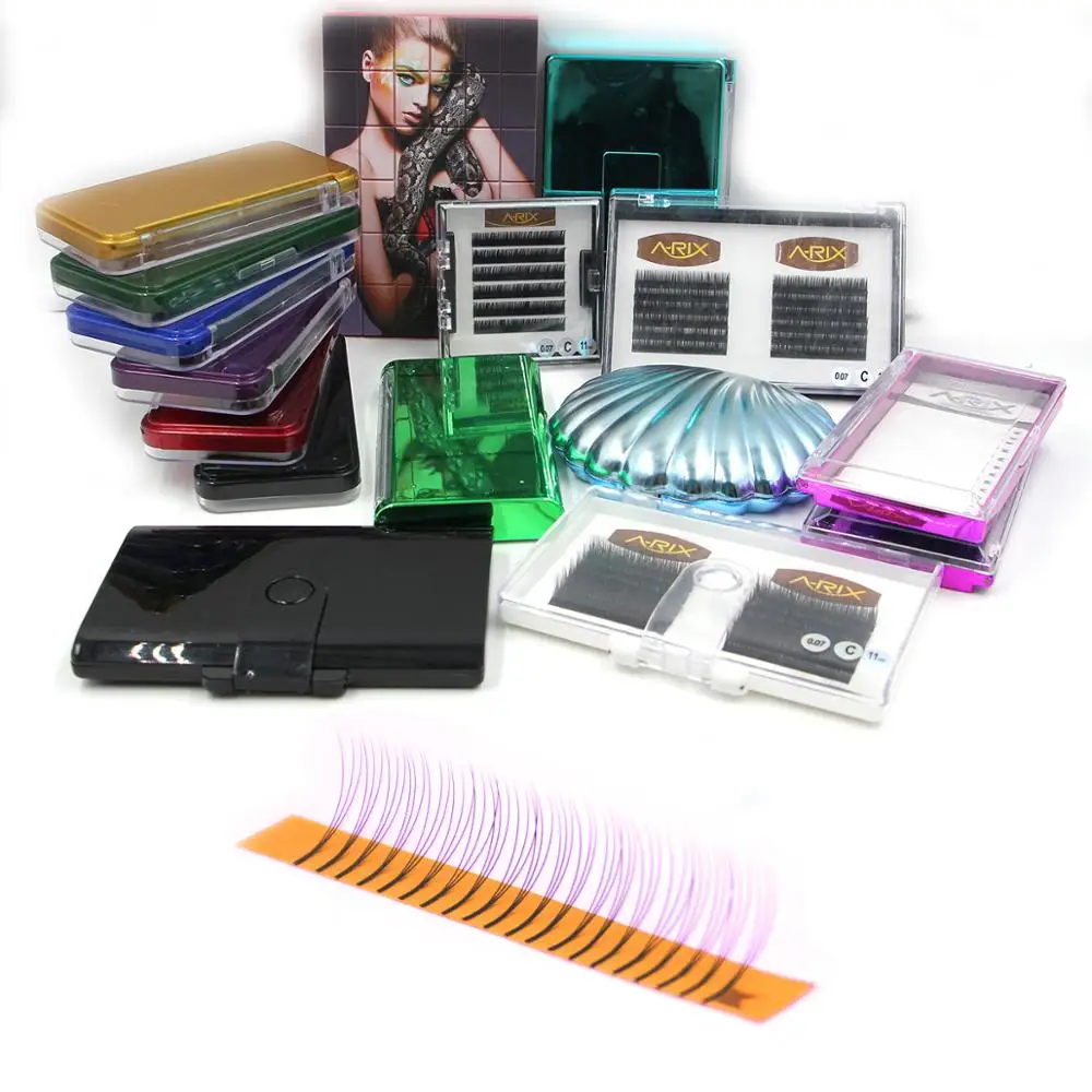 

Pre Fans Mix Eyelashes Extention Volume Lashes Extension Individual Eyelash Extension Kit, Custom color