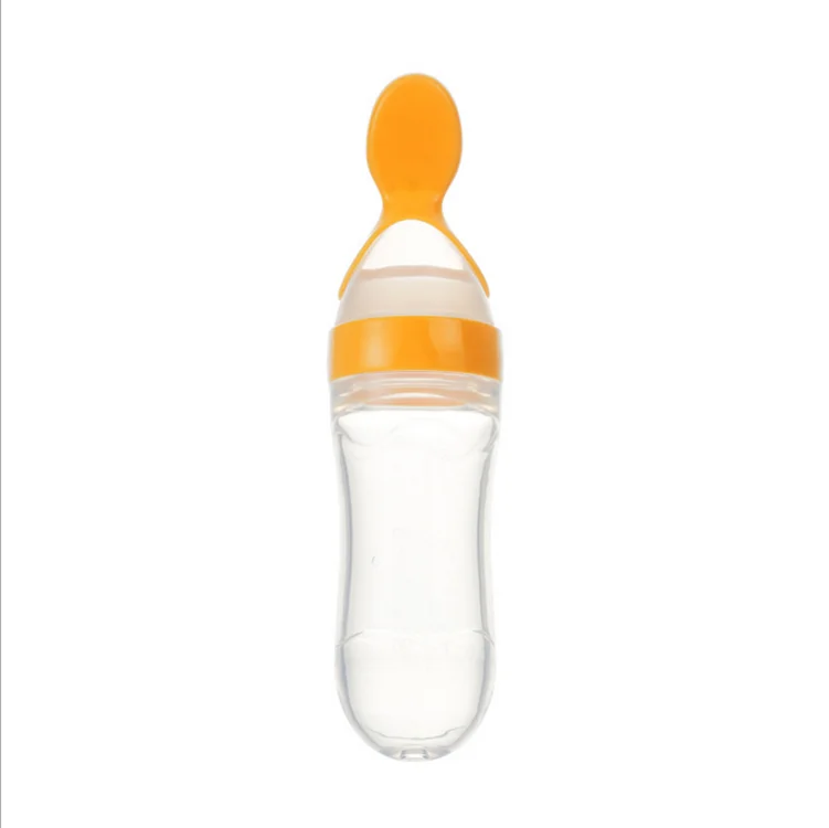 

wholesale nice price fashion popular Children's Supplementary feeding Bottle with spoon