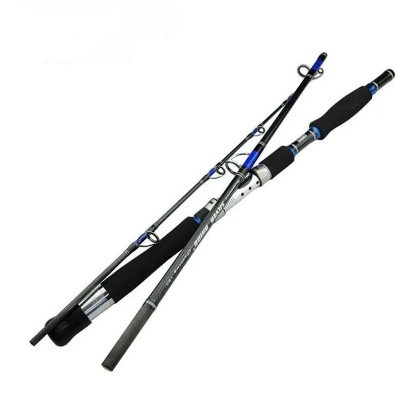 

Wholesale three-section high-strength carbon fiber trolling fishing rod sea rod