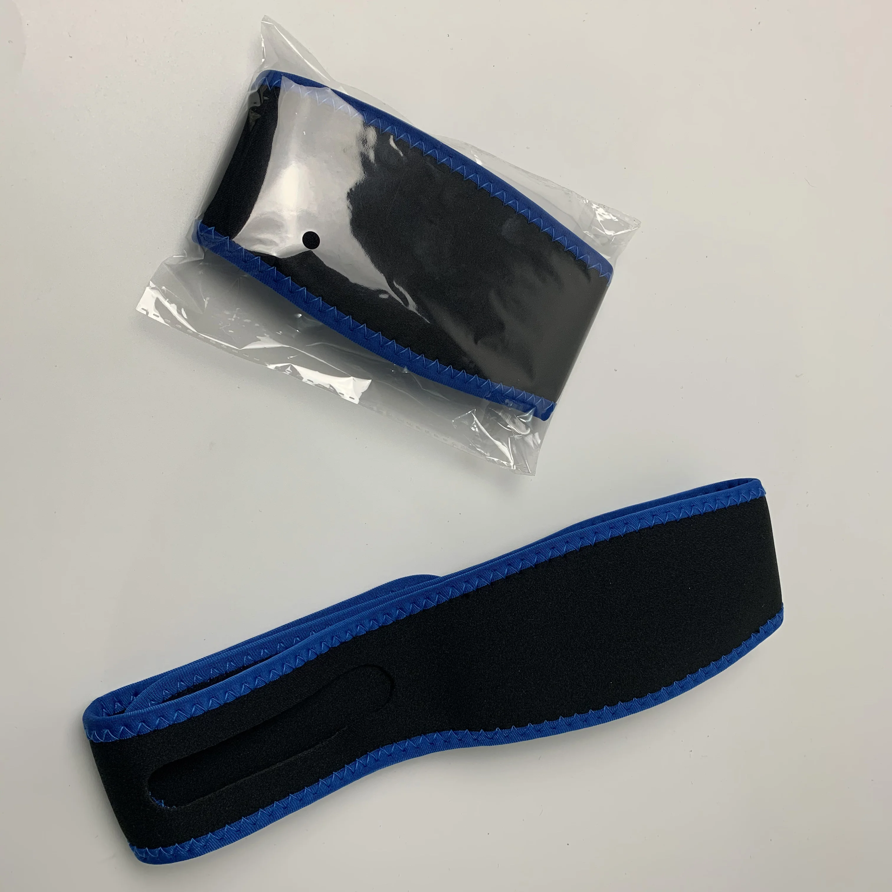 

Neoprene Chin Straps for Snoring Face Lifting and Slimming Strap for Sleeping Use, Blue/customized