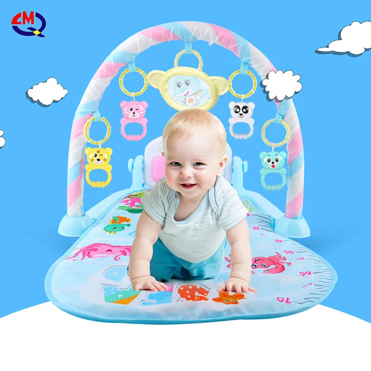 Educational Piano Mat Musical Baby Piano Fitness Rack Crawling Mat